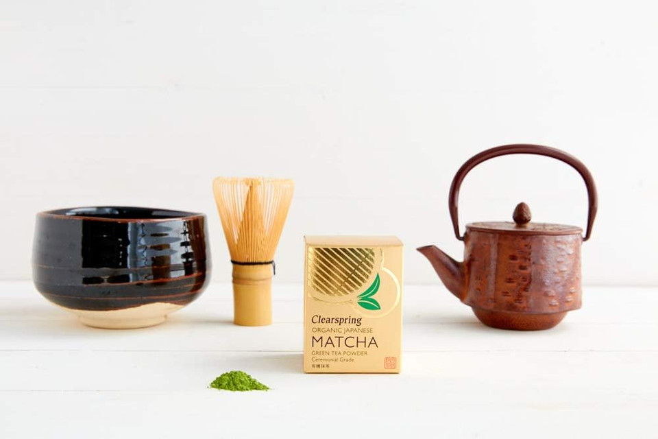 Clearspring Organic Japanese Matcha Green Tea Powder - Ceremonial Grade