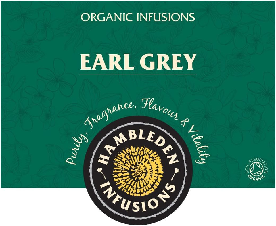 Hamblden Herbs Organic Earl Grey Loose Leaf Infusion 55g (6 x 55g Pouches)