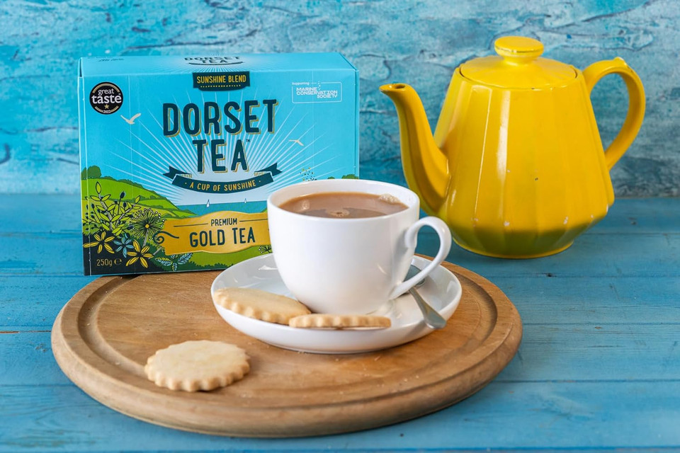 Dorset Tea Sunshine Blend 480 Tea Bags (6 Boxes of 80 Tea Bags)