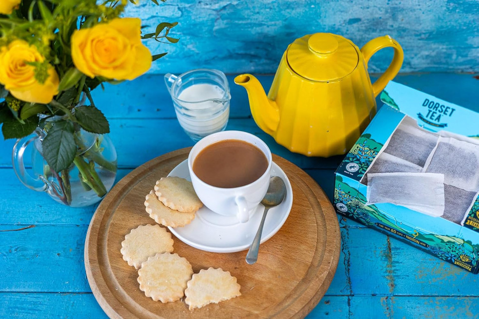 Dorset Tea Sunshine Blend 480 Tea Bags (6 Boxes of 80 Tea Bags)