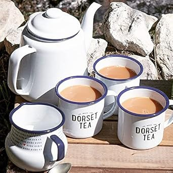 Dorset Tea Decaffeinated Biodegradable Teabags 6 x 80 (480 Teabags total) 100% Rainforest Alliance Certified Decaf Black Tea