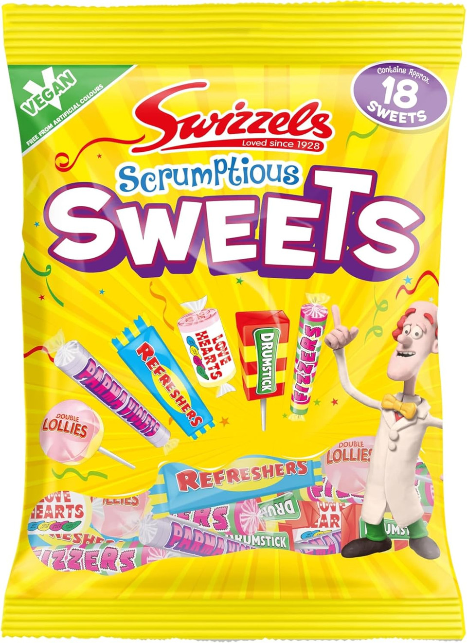 Swizzels Scrumptious Sweets, 173g (Pack of 2)