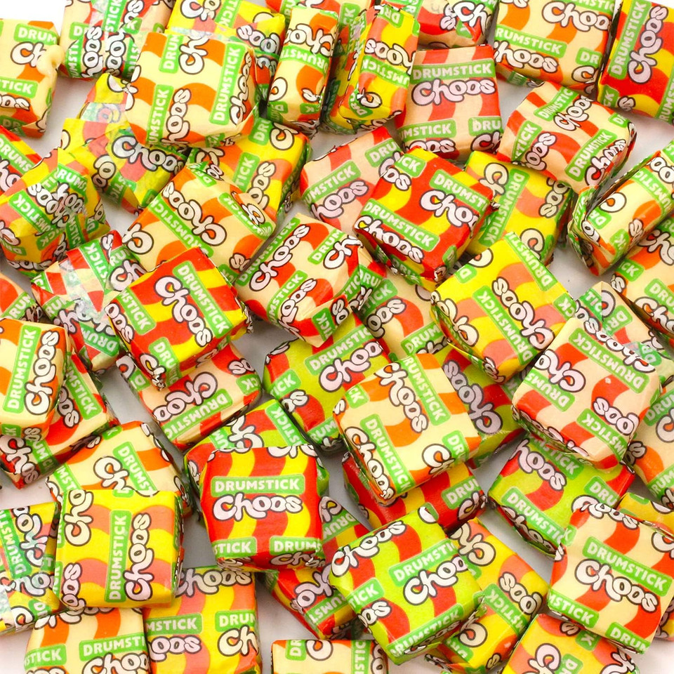 Swizzels Drumstick Choos Sharing Bag 150g, Chewy Sweets For Sharing