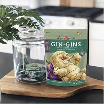 The Ginger People The Ginger People Gin Gin Original Chewy Candy Bag 150 g, Pack of 1