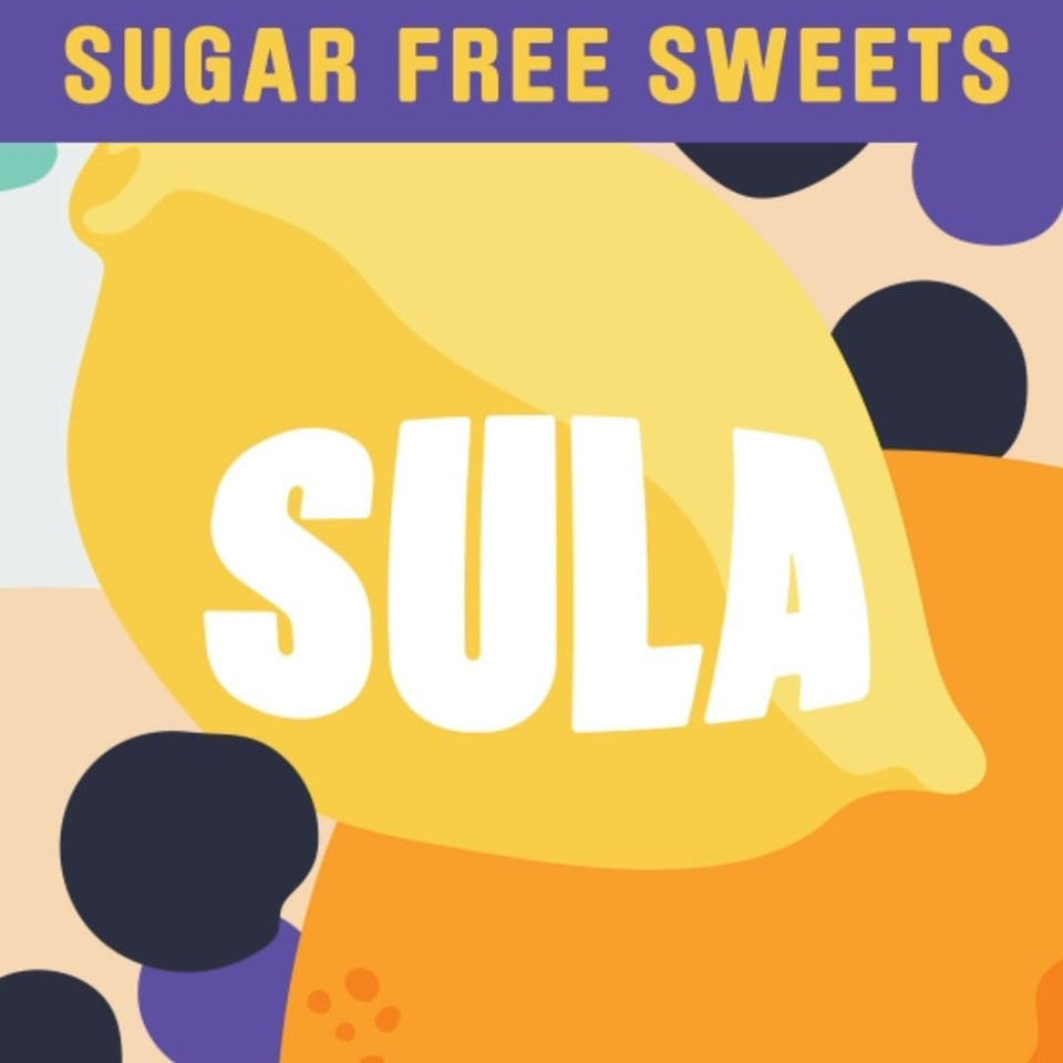 Sula Mixed Fruit Drops, Sugar Free Boiled Sweets with Natural Flavour, 42 g (Pack of 14)