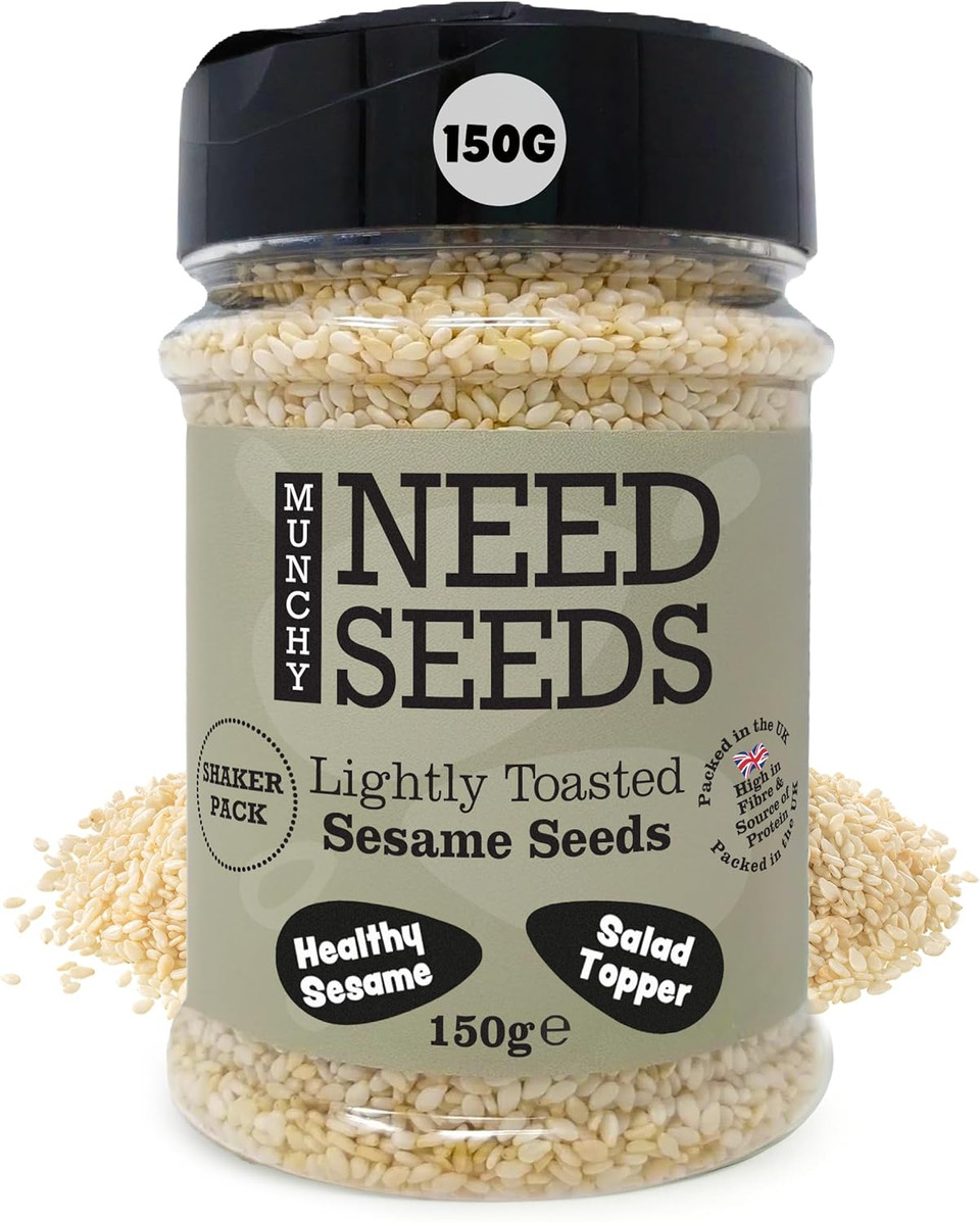 MUNCHY SEEDS Lightly Toasted White Sesame Seeds