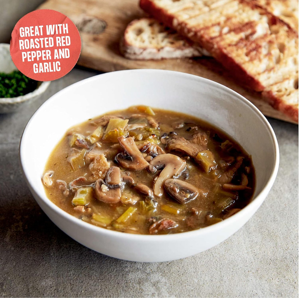 Merchant Gourmet Dried Porcini Mushrooms - Vegan (Dried Mixed Mushrooms 6x25g)