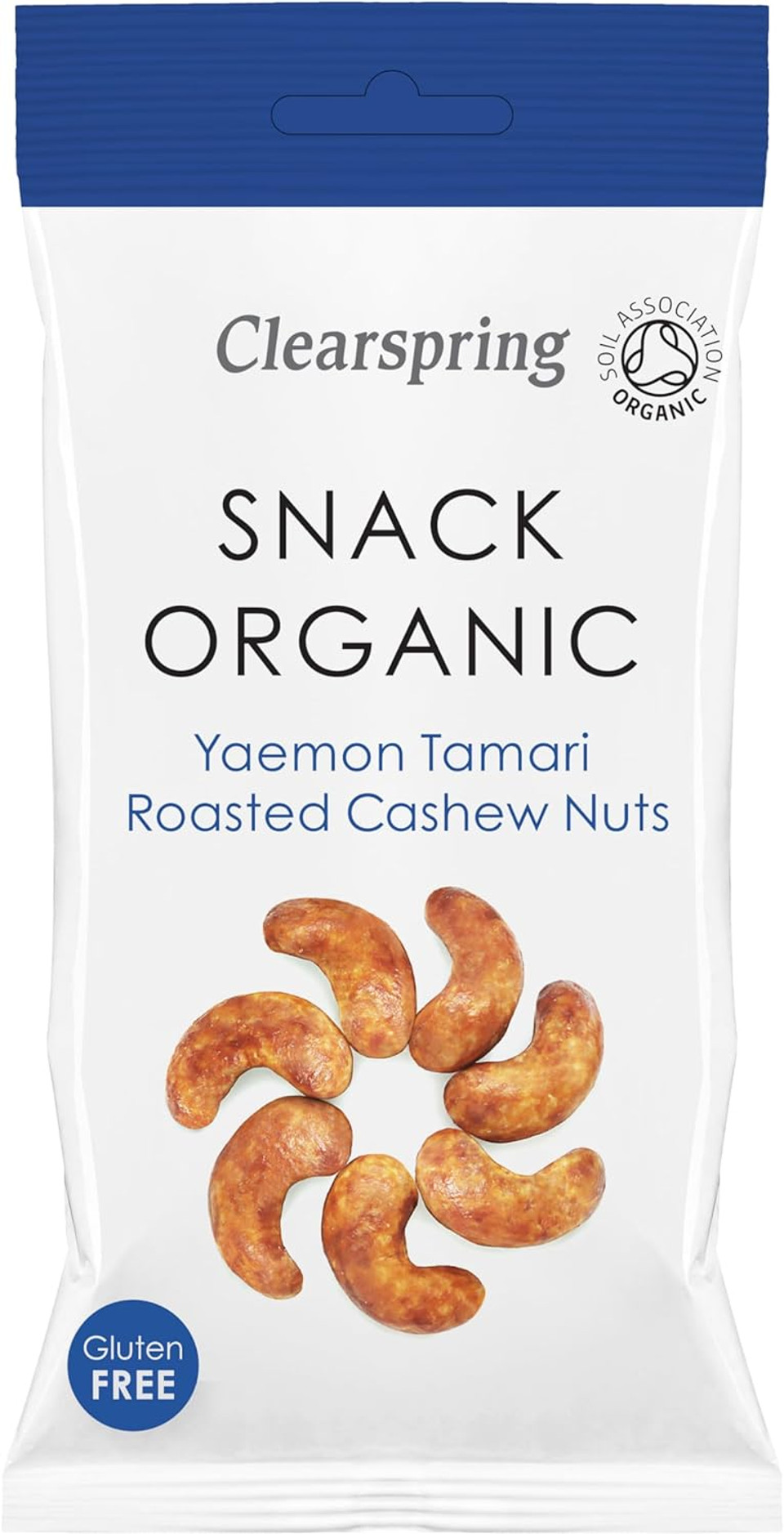 Clearspring Snack Organic (Yaemon Tamari Roasted Cashew Nuts, 15)