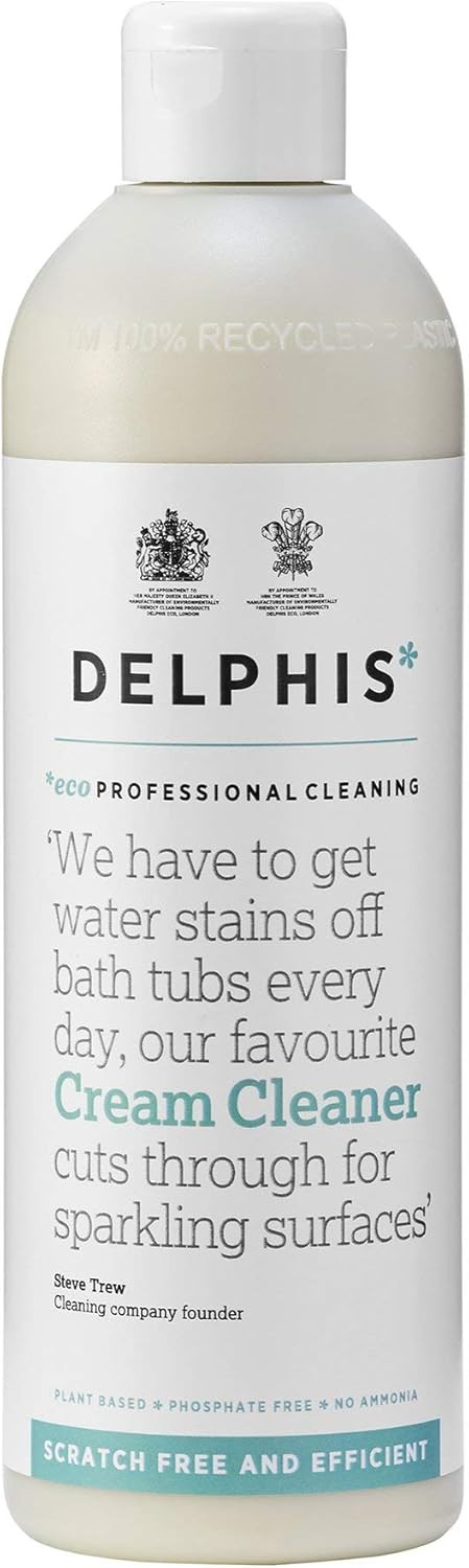 Delphis Eco Multi Use Non Scratch Cream Cleaner 500ml | Eco Friendly | Kitchen & Bathroom Cream Cleaner