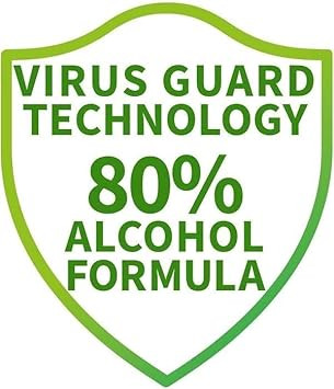 Nilco Nilbac® Max Blast Dry Touch Sanitiser and Freshener, Sherbet Lemon, 500 ml