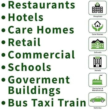 Nilco Nilbac® Max Blast Dry Touch Sanitiser and Freshener, Sherbet Lemon, 500 ml