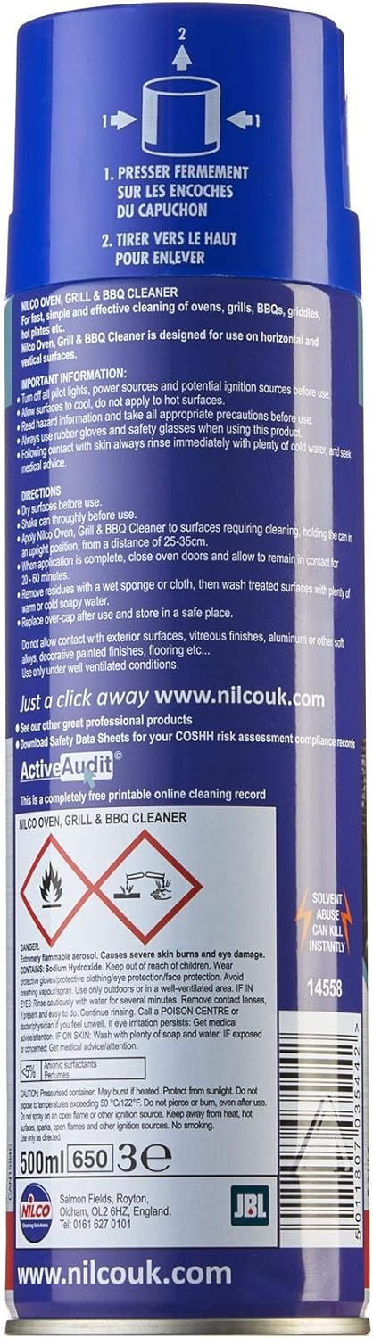 Nilco Oven and Grill Cleaner 500ml