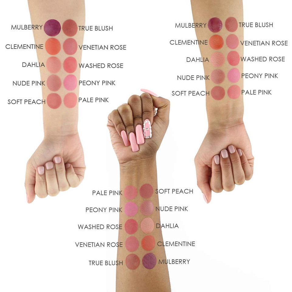 Temptu Perfect Canvas Airbrush Blush: Long-Wear Highly-Pigmented Makeup, Buildable Coverage, Luminous, Natural-Looking Wash Of Color For All Skin Typesnude Pink