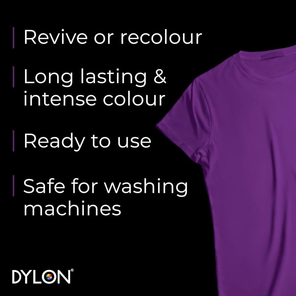 DYLON Washing Machine Fabric Dye Pod for Clothes & Soft Furnishings, Smoke Grey, 350 g (Pack of 1) (Packing May Vary)