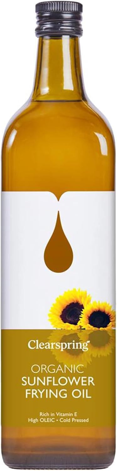 Clearspring Organic Sunflower Frying Oil 1000ml