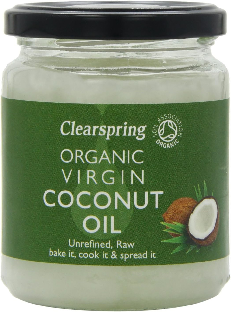 Clearspring Organic Coconut Oil (Unrefined & Raw) 400g