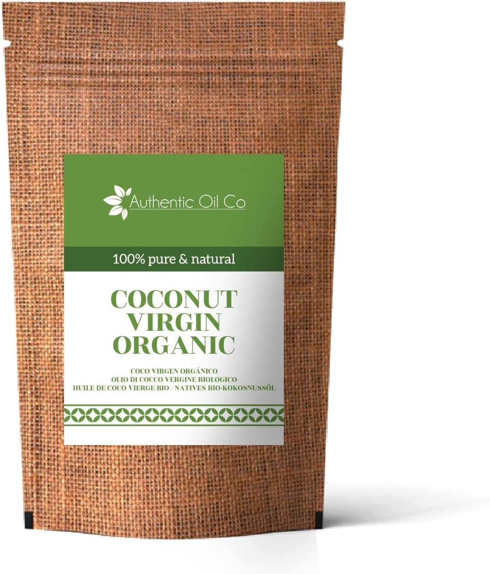 Coconut Oil Organic, Extra Virgin, Premium, Cold Pressed Natural Plant Based, 50g