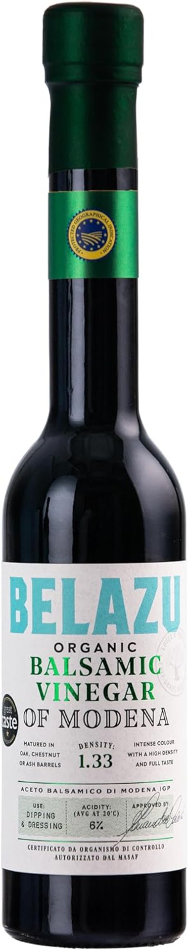 Belazu Organic Balsamic Vinegar of Modena 250ml