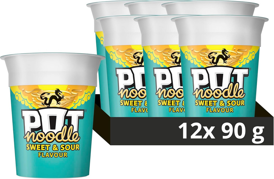 Pot Noodle King Sticky Rib, 114g