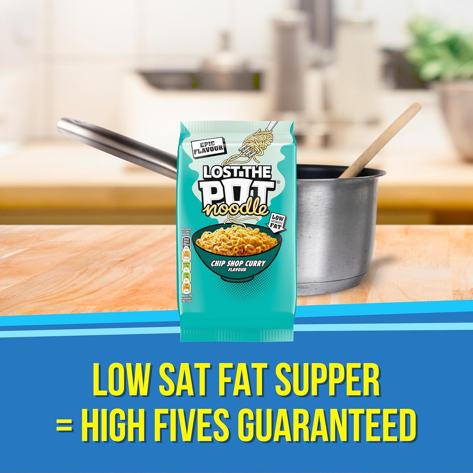 Pot Noodle Chip Shop Curry Lost The Pot Noodle low in saturated fat instant noodles 16x 85 g