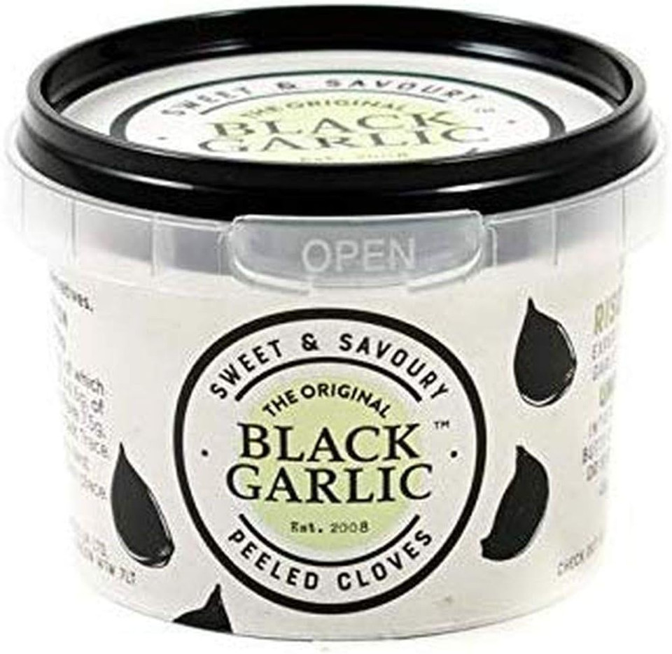 The Original Black Garlic Sweet & Savoury Peeled Cloves 50g (Pack of 10)