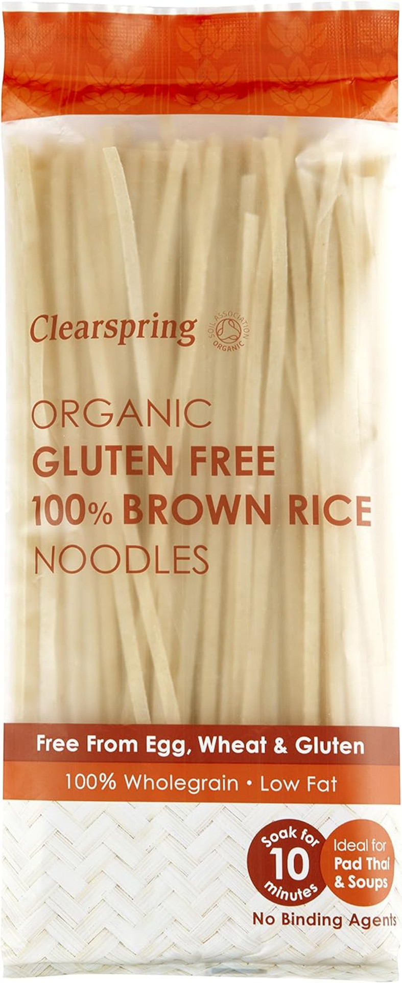 Clearspring Organic Gluten free Brown Rice Noodles, 200g