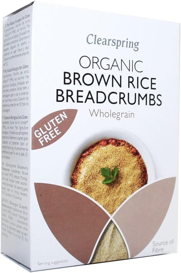 Clearspring | Breadcrumbs - Brown Rice, GF | 10 x 250g