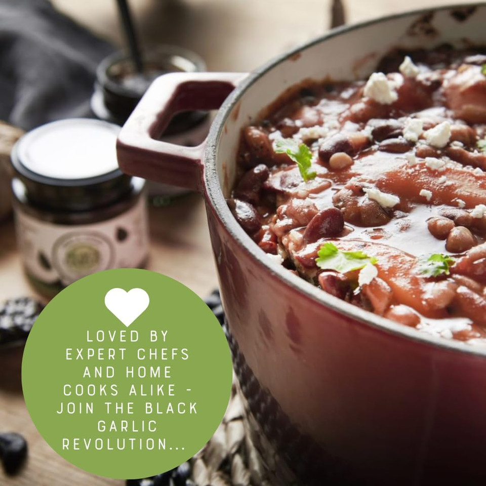 The Original Black Garlic Paste 100g - Sweet & Savoury, Aged to Perfection, 100% Natural Ingredients, Vegan Friendly - Gourmet, Culinary Delight