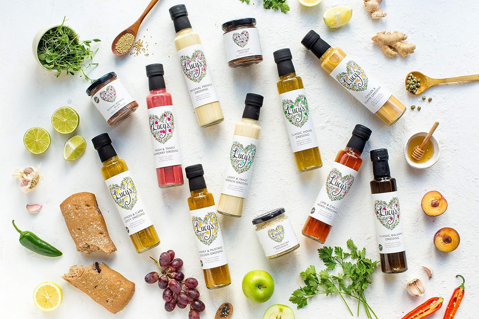 Lucys Dressings  Vegan Mayonnaise Bundle; 1 x Vegan Chilli Mayo 240g and 2 x Vegan Mayo 240g