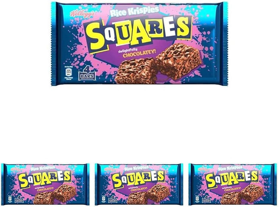 Kellogg's Squares Delightfully Chocolatey 4x36g