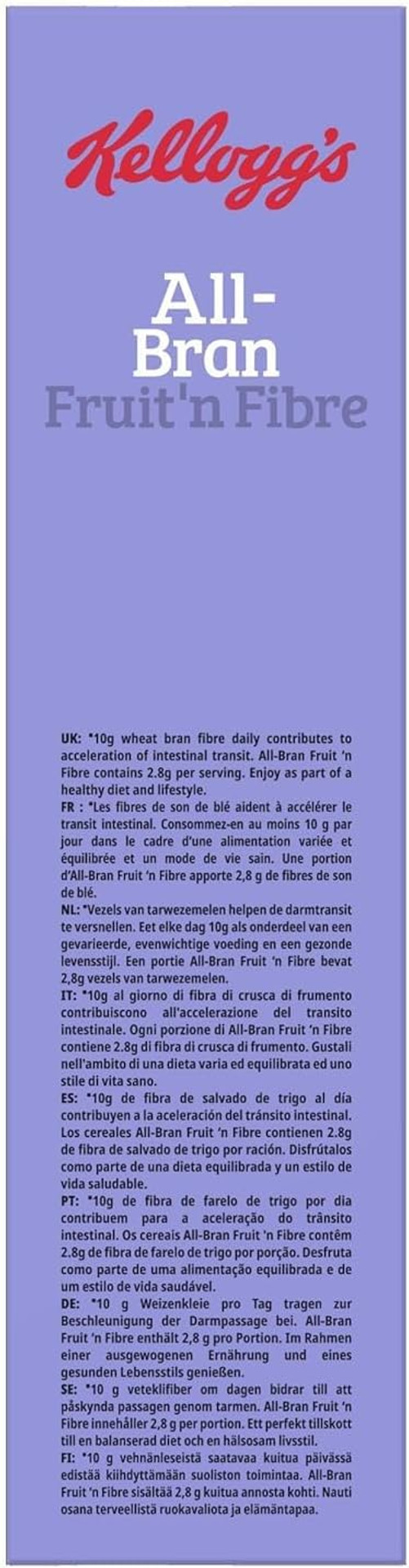 Kellogg's Fruit'n Fibre Cereals, 375g