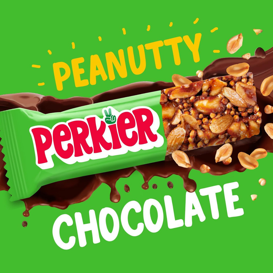 Perkier Peanut Dark Chocolate Bars (15 Bars), Vegan, Gluten Free, Protein, High Fibre, Lower Sugar Snack, Natural Ingredients, Lower Calorie, Healthy, No Palm Oil, Nut Bar, Carbon Neutral Perkier Peanut Dark Chocolate Bars (15 Bars), Vegan, Gluten Free, Protein, High Fibre, Lower Sugar Snack, Natural Ingredients, Lower Calorie, Healthy, No Palm Oil, Nut Bar, Carbon Neutral