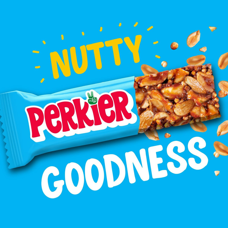 Perkier Peanut Bars (30 Bars), Vegan, Gluten Free, Protein, High Fibre, Lower Sugar Snack, Natural Ingredients, Lower Calorie, Healthy, No Palm Oil, Nut Bar, Carbon Neutral Perkier Peanut Bars (30 Bars), Vegan, Gluten Free, Protein, High Fibre, Lower Sugar Snack, Natural Ingredients, Lower Calorie, Healthy, No Palm Oil, Nut Bar, Carbon Neutral
