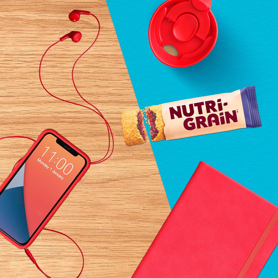 Kellogg's Nutri-Grain Blueberry Cereal Bars 6X37g 222g