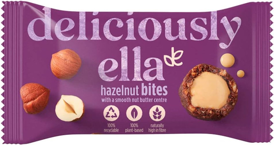 Deliciously Ella Nut Butter Balls Hazelnut 2 Balls Per Pack , 36 g Deliciously Ella Nut Butter Balls Hazelnut 2 Balls Per Pack , 36 g