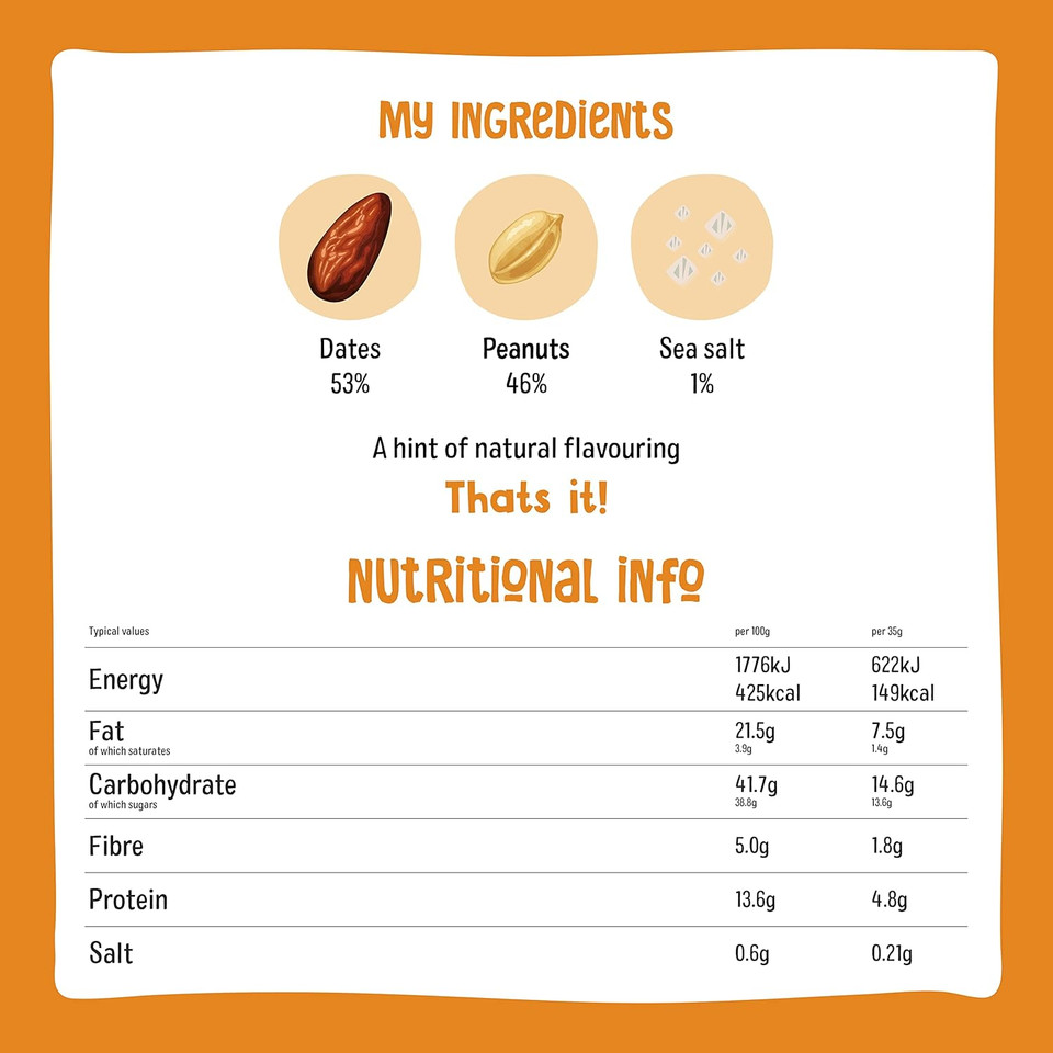 Nakd Peanut Delight Natural Fruit & Nut Bars - Vegan - Healthy Snack - Gluten Free - 35g x 18 bars Nakd Peanut Delight Natural Fruit & Nut Bars - Vegan - Healthy Snack - Gluten Free - 35g x 18 bars