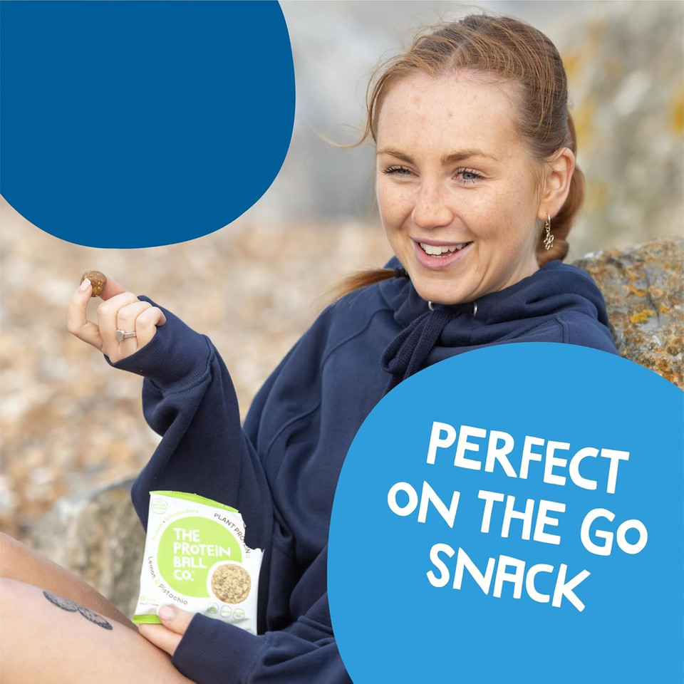 Protein Balls Peanut Butter Flavour by The Protein Ball Co - 100% Natural, Vitamin Enriched, Protein Snacks - 10 x 45g Bags - High Fibre, Gluten Free, No Artificial Sweeteners Protein Balls Peanut Butter Flavour by The Protein Ball Co - 100% Natural, Vitamin Enriched, Protein Snacks - 10 x 45g Bags - High Fibre, Gluten Free, No Artificial Sweeteners