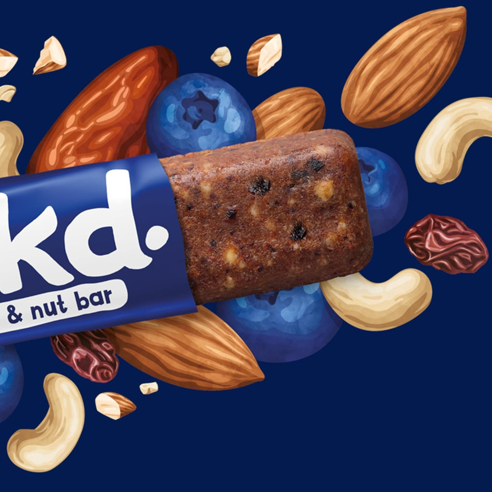 Nakd Selection Pick Any 12 Multipack from 18 Flavours - Fruit And Nut Bars 48 x 30-45g, 48 Bars