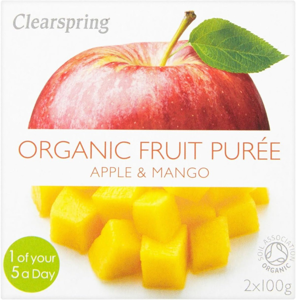 Clearspring Organic Fruit Purée - Apple, Mango & Coconut