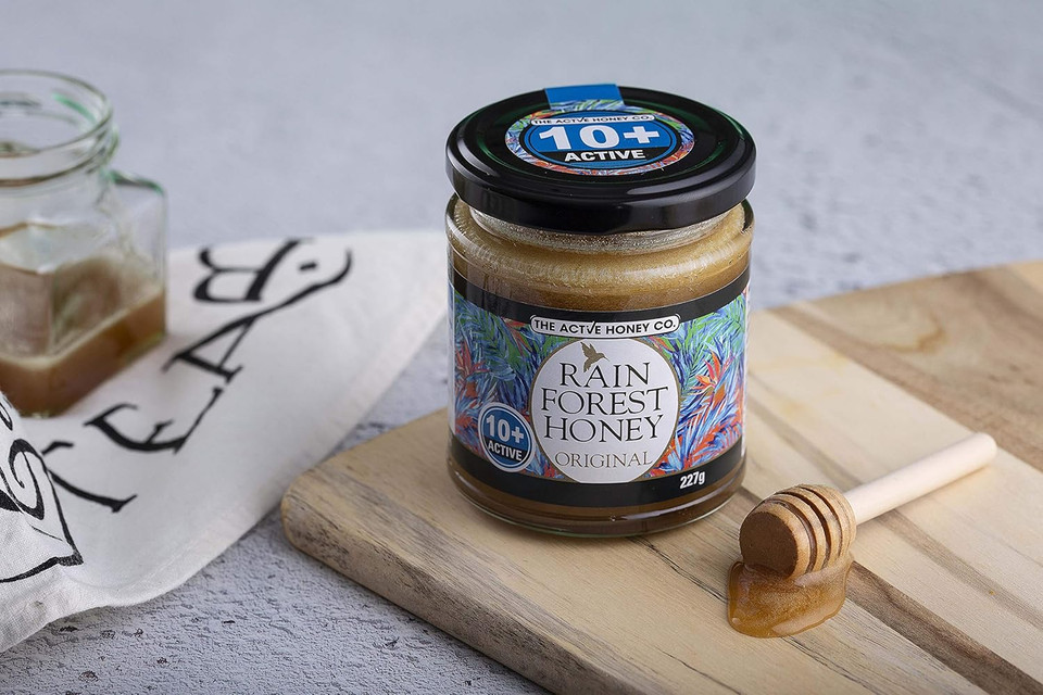Lifeplan Active Honey Co. Pure Rainforest Honey Original 10+  227g Jar