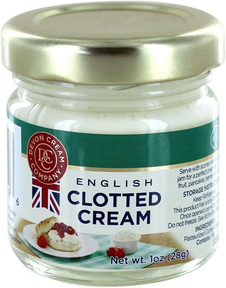 Clotted Cream Mini Jars - English Devon Cream - Long Shelf Life from GREAT BRITISH TRADING LIMITED (18)