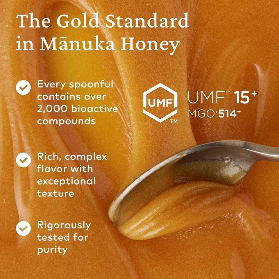 Comvita Unpasteurised Manuka Honey from New Zealand (UMF 15+, MGO 514+) - 250g