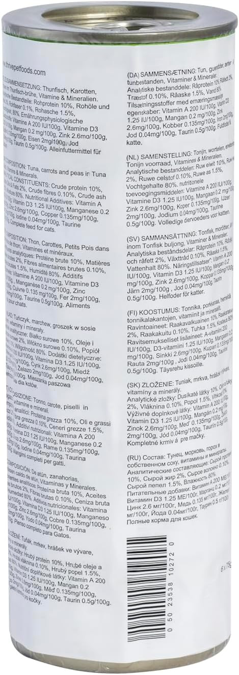 Thrive Cat Complete Food Tuna Fillet, 6x75g