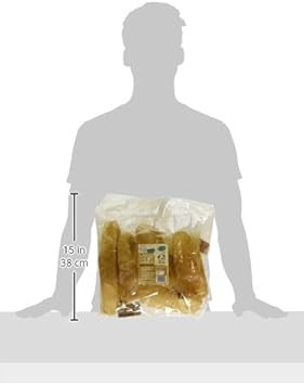 Good Boy - Rawhide Large Chewy Shoes - Dog Chews - Made From 100 Percent Natural Hide - Pack of 10 - Dog Treats Natural