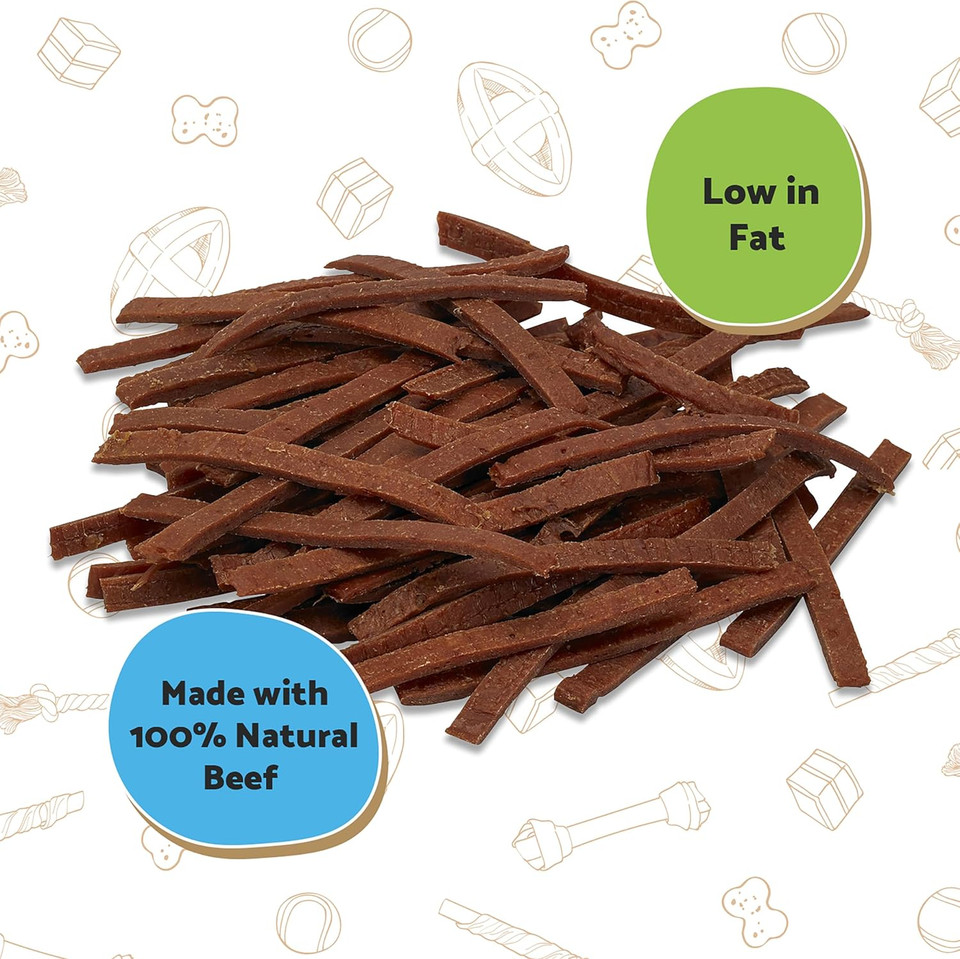 Good Boy Beef Fillets - Natural Dog Treats - Low Fat - Bulk Box - 3 x 300g