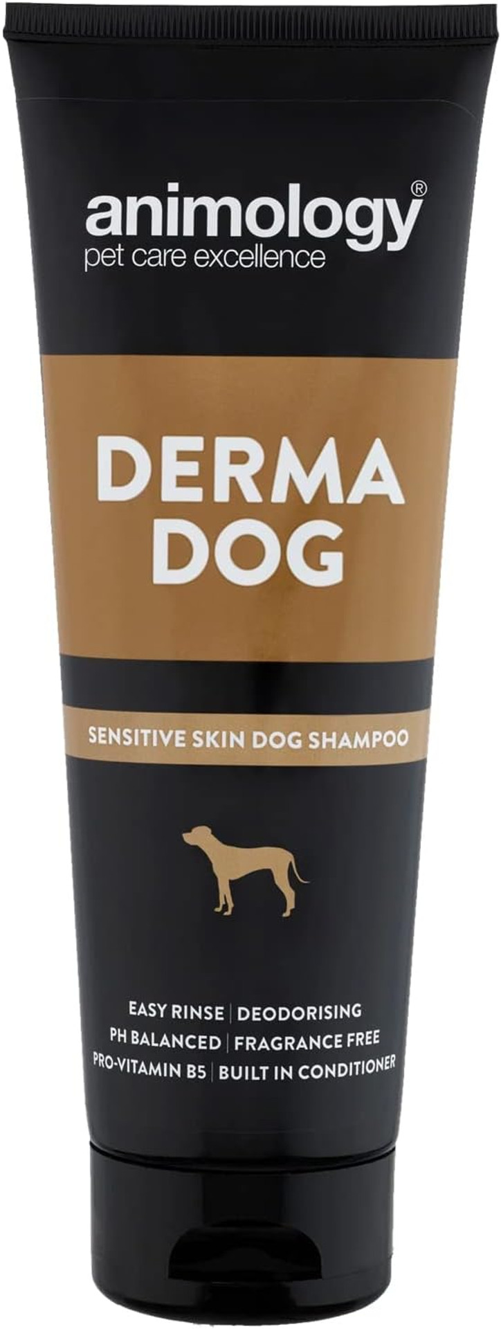 Animology Derma Dog Fragrance Free Mild Dog Shampoo 250ml
