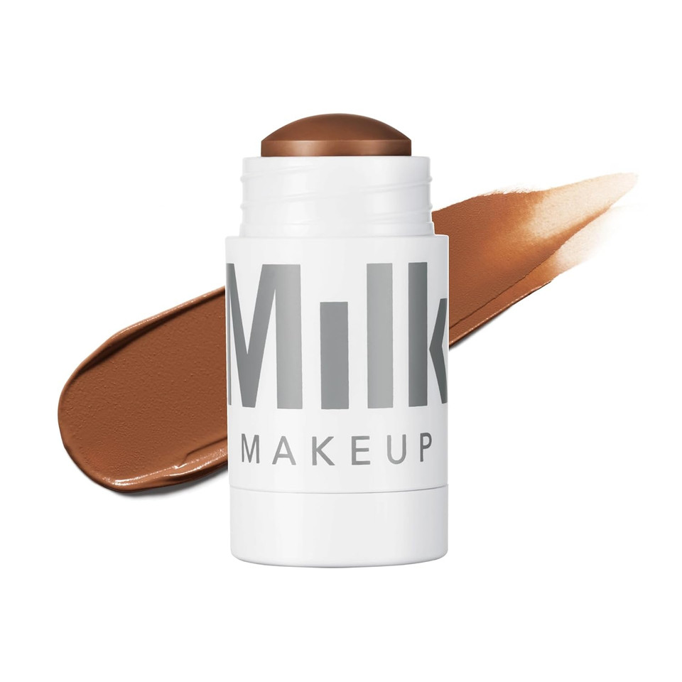 Milk Makeup Matte Bronzer, Blaze (Tan Bronze) - 0.19 Oz - Cream Bronzer Stick - Buildable, Blendable Color - Matte Finish - 1,000+ Swipes Per Stick - Vegan, Cruelty Freetan Bronze0.19 Ounce (Pack Of 1)