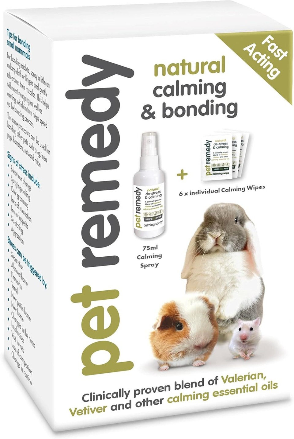 Pet Remedy Small Mammal Calming & Bonding Kit