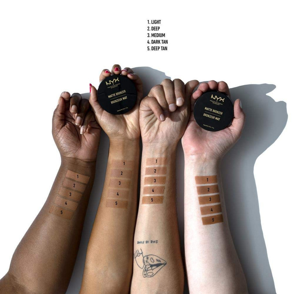 Nyx Professional Makeup Matte Bronzer, Deep Tandeep Tan