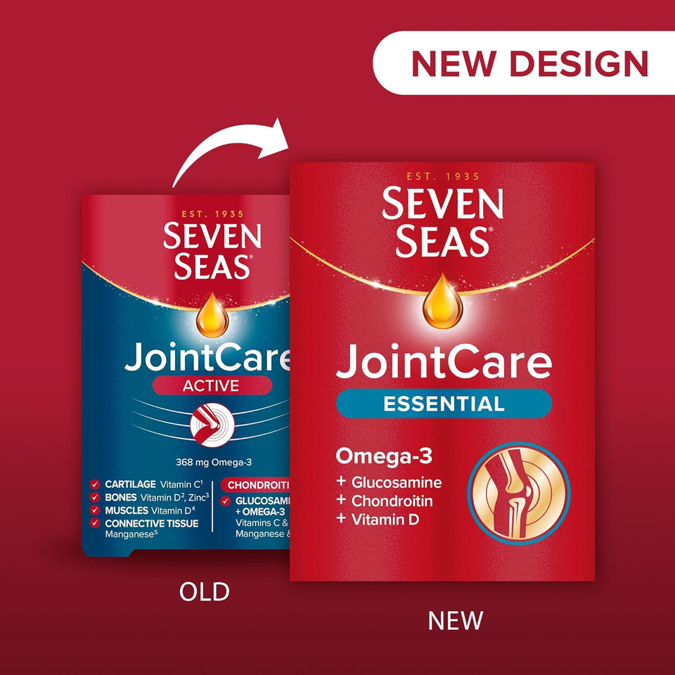 Seven Seas Jointcare Active Capsules, 60 Count